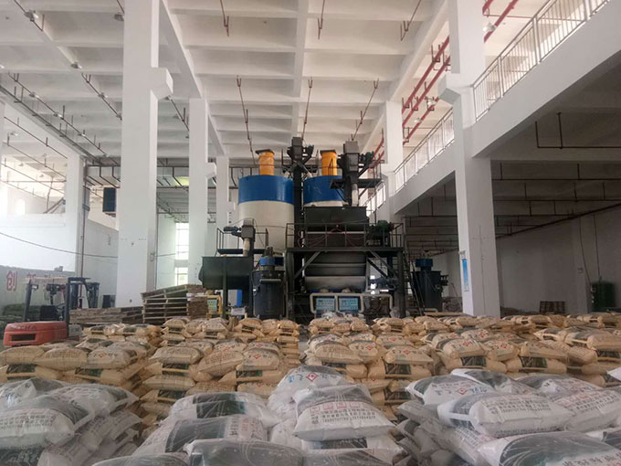 基礎(chǔ)型標(biāo)線涂料自動(dòng)生產(chǎn)線