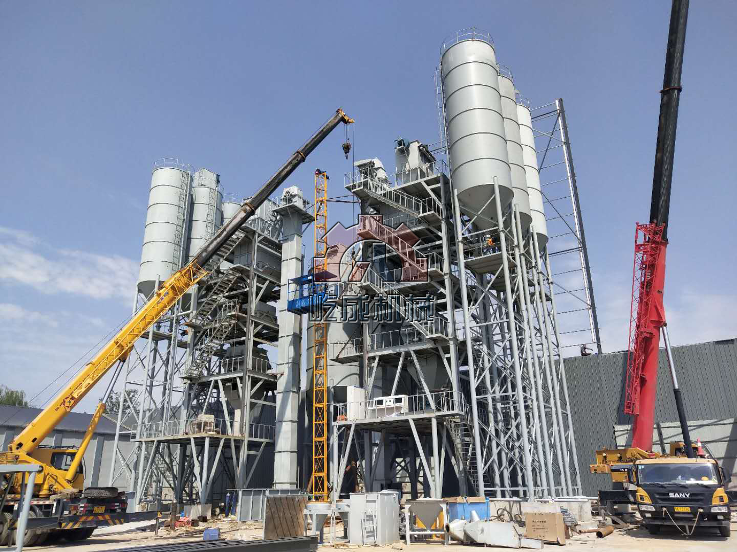 年產(chǎn)60萬(wàn)噸干粉砂漿站